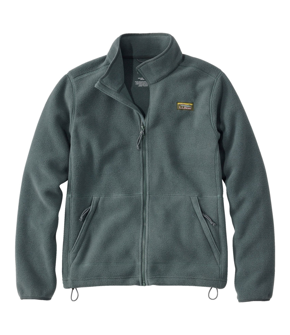 L.L.Bean Men's Mountain Classic Fleece Jacket Shadow Green