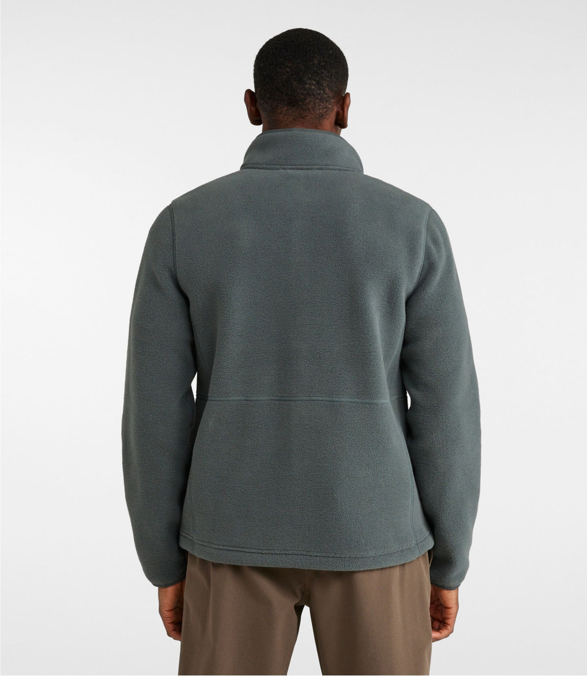 L.L.Bean Men's Mountain Classic Fleece Jacket Shadow Green