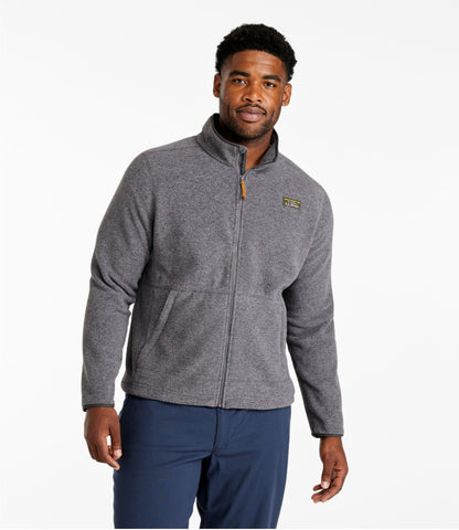 L.L.Bean Men's Mountain Classic Fleece Jacket Shadow Green