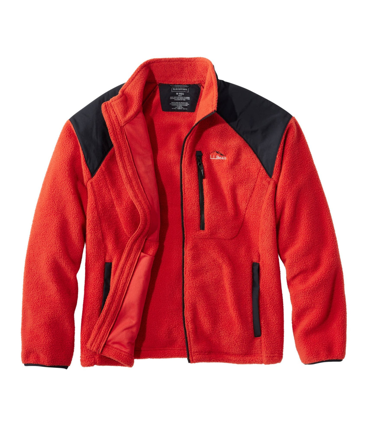 L.L.Bean Men's All-Conditions Fleece Jacket Carbon Navy