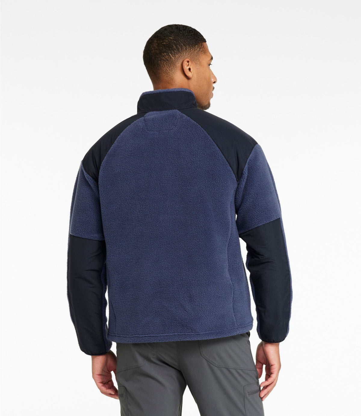 L.L.Bean Men's All-Conditions Fleece Jacket Carbon Navy