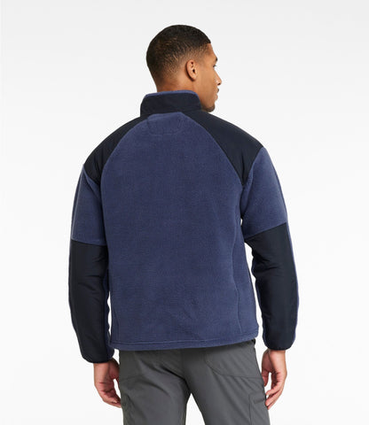 L.L.Bean Men's All-Conditions Fleece Jacket Carbon Navy