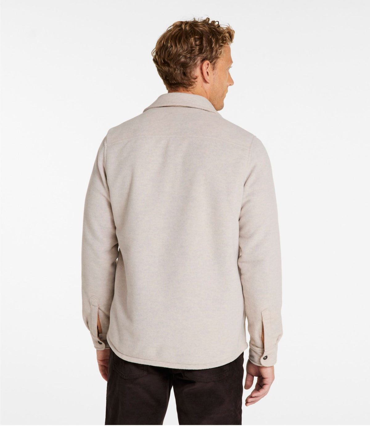 L.L.Bean Men's Bean's Mariner Fleece Shirt Dark Navy