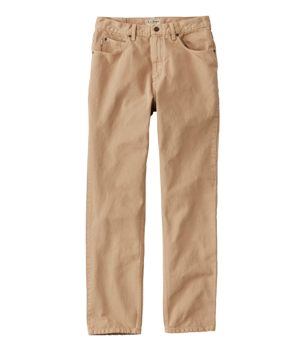 L.L.Bean Men's Double L® Jeans, Classic Fit Dark Khaki