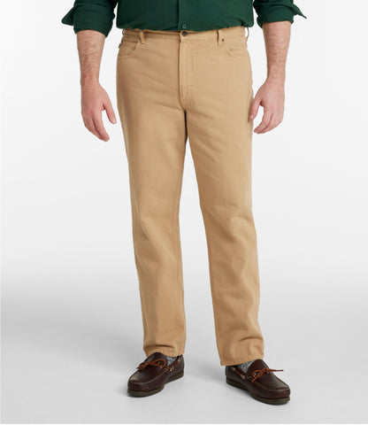 L.L.Bean Men's Double L® Jeans, Classic Fit Dark Khaki