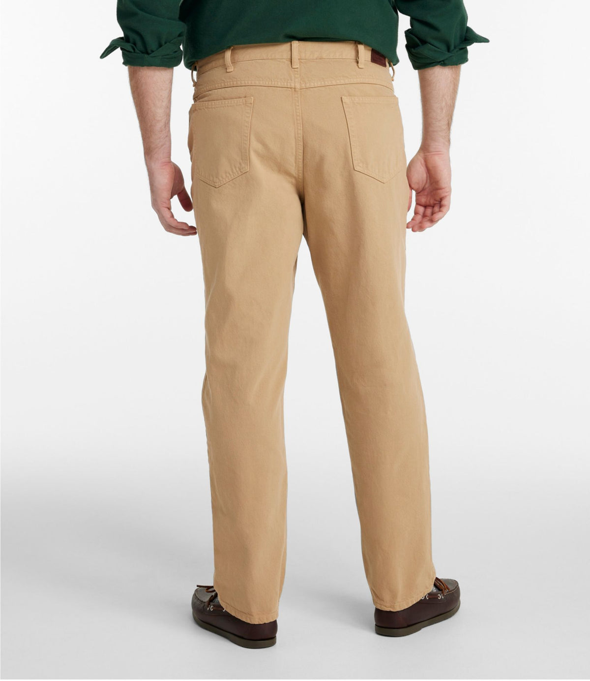 L.L.Bean Men's Double L® Jeans, Classic Fit Dark Khaki