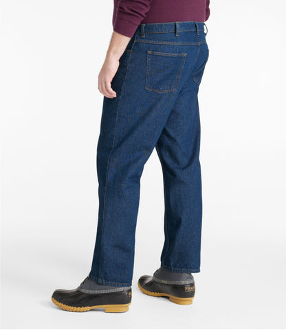 L.L.Bean Men's Double L® Jeans, Standard Fit Dark Wash