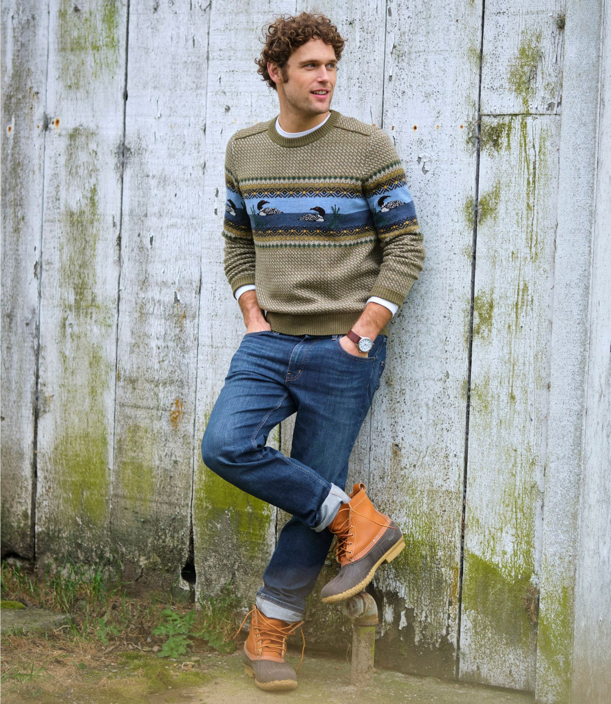 L.L.Bean Men's BeanFlex® Jeans, Standard Athletic Fit Clay Dust