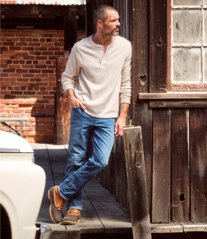 L.L.Bean Men's BeanFlex® Jeans, Standard Athletic Fit Clay Dust
