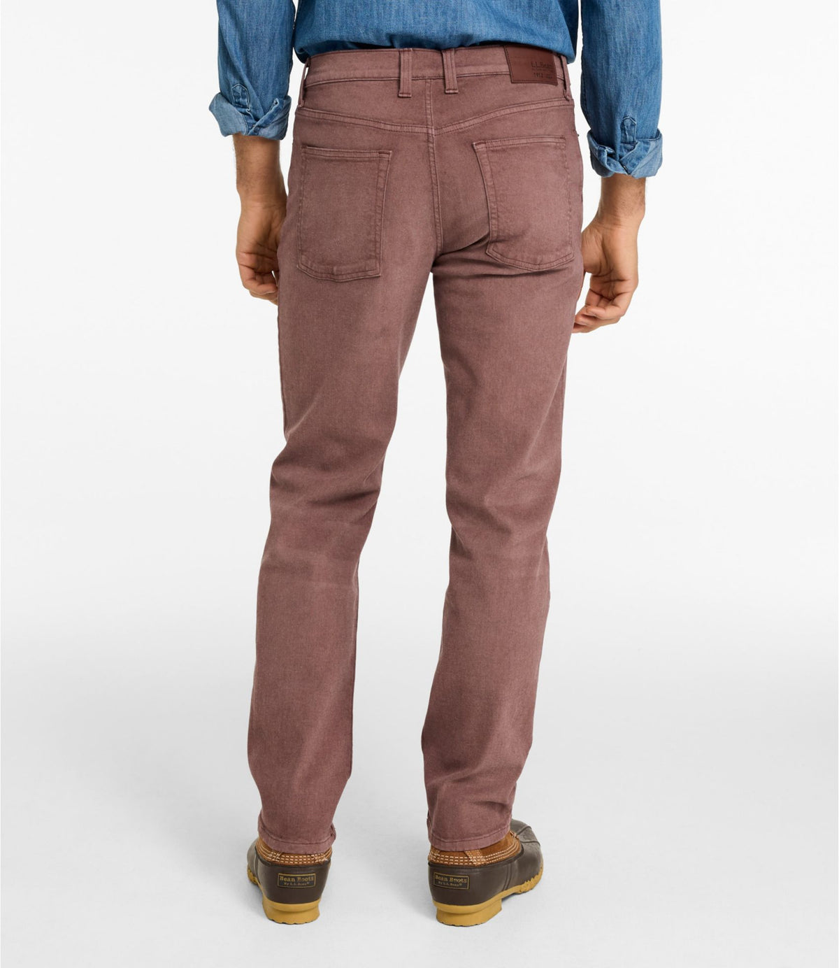 L.L.Bean Men's BeanFlex® Jeans, Standard Athletic Fit Clay Dust