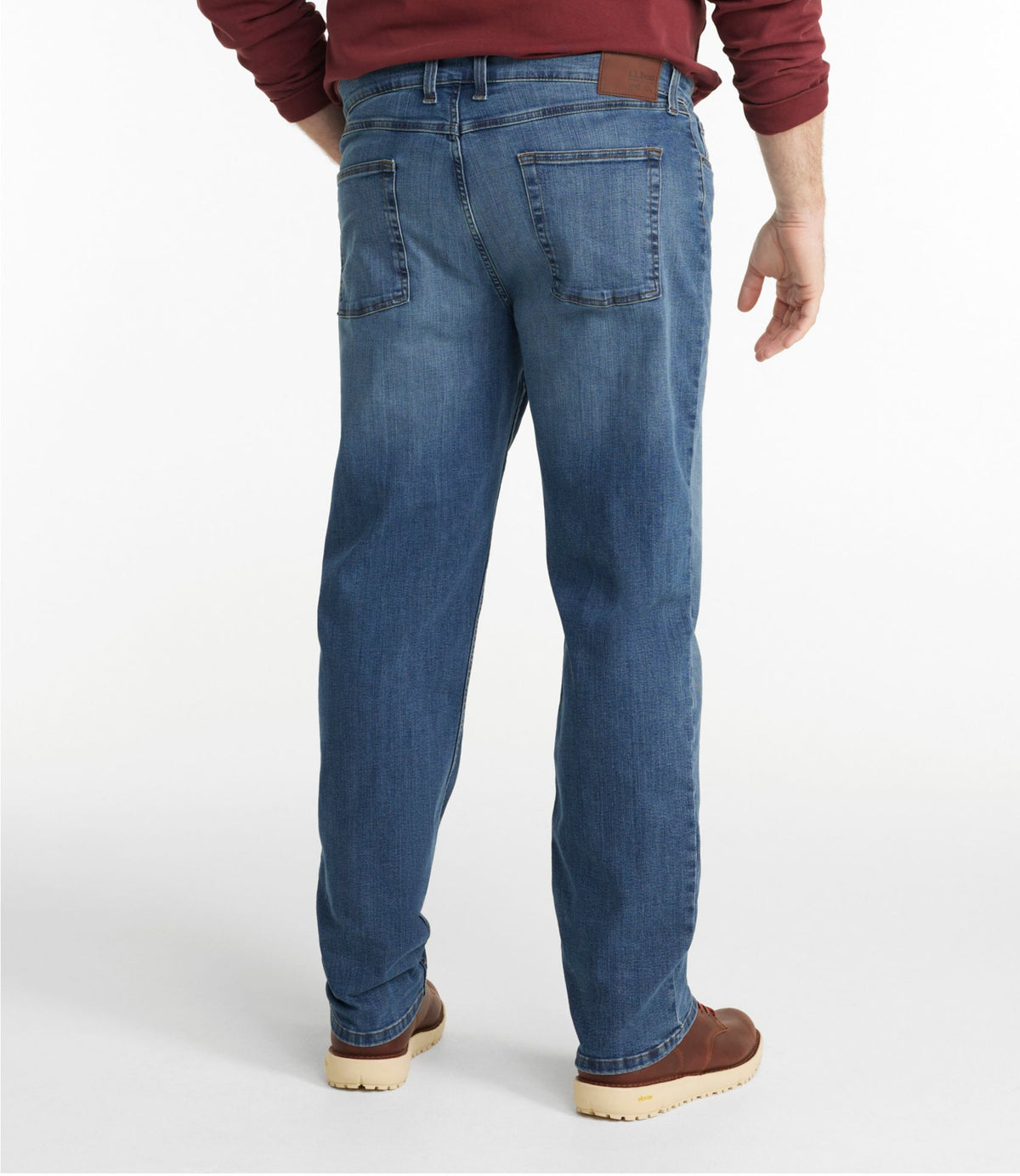 L.L.Bean Men's BeanFlex® Jeans, Slim Fit Clay Dust