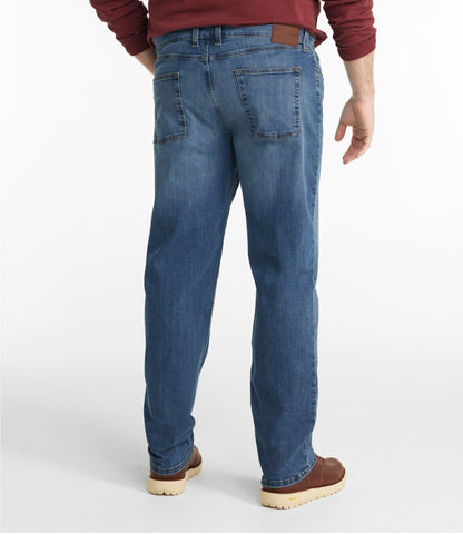 L.L.Bean Men's BeanFlex® Jeans, Slim Fit Clay Dust