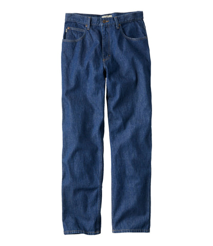 L.L.Bean Men's Double L® Jeans, Relaxed Fit Dark Wash