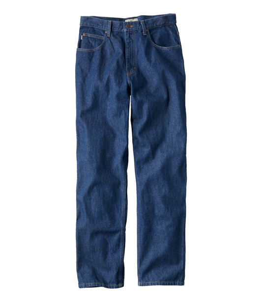 L.L.Bean Men's Double L® Jeans, Relaxed Fit Dark Wash