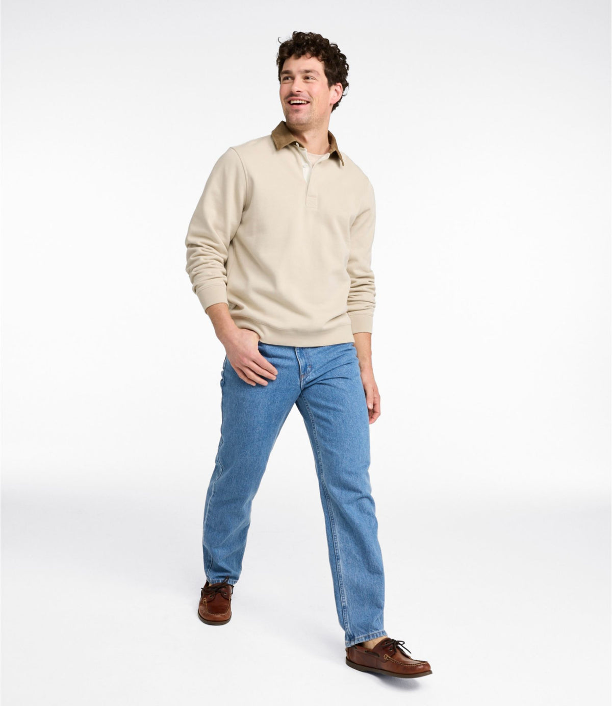L.L.Bean Men's Double L® Jeans, Relaxed Fit Dark Wash