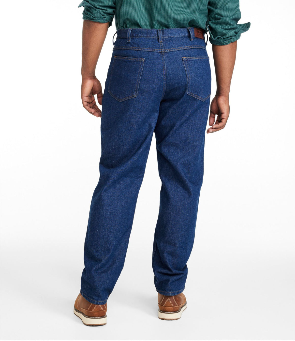 L.L.Bean Men's Double L® Jeans, Natural Fit Dark Wash
