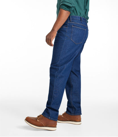 L.L.Bean Men's Double L® Jeans, Natural Fit Dark Wash