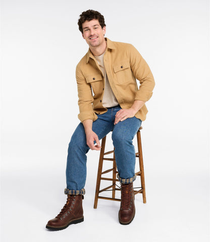 L.L.Bean Men's Double L® Jeans, Classic Fit, Flannel-Lined Stonewashed
