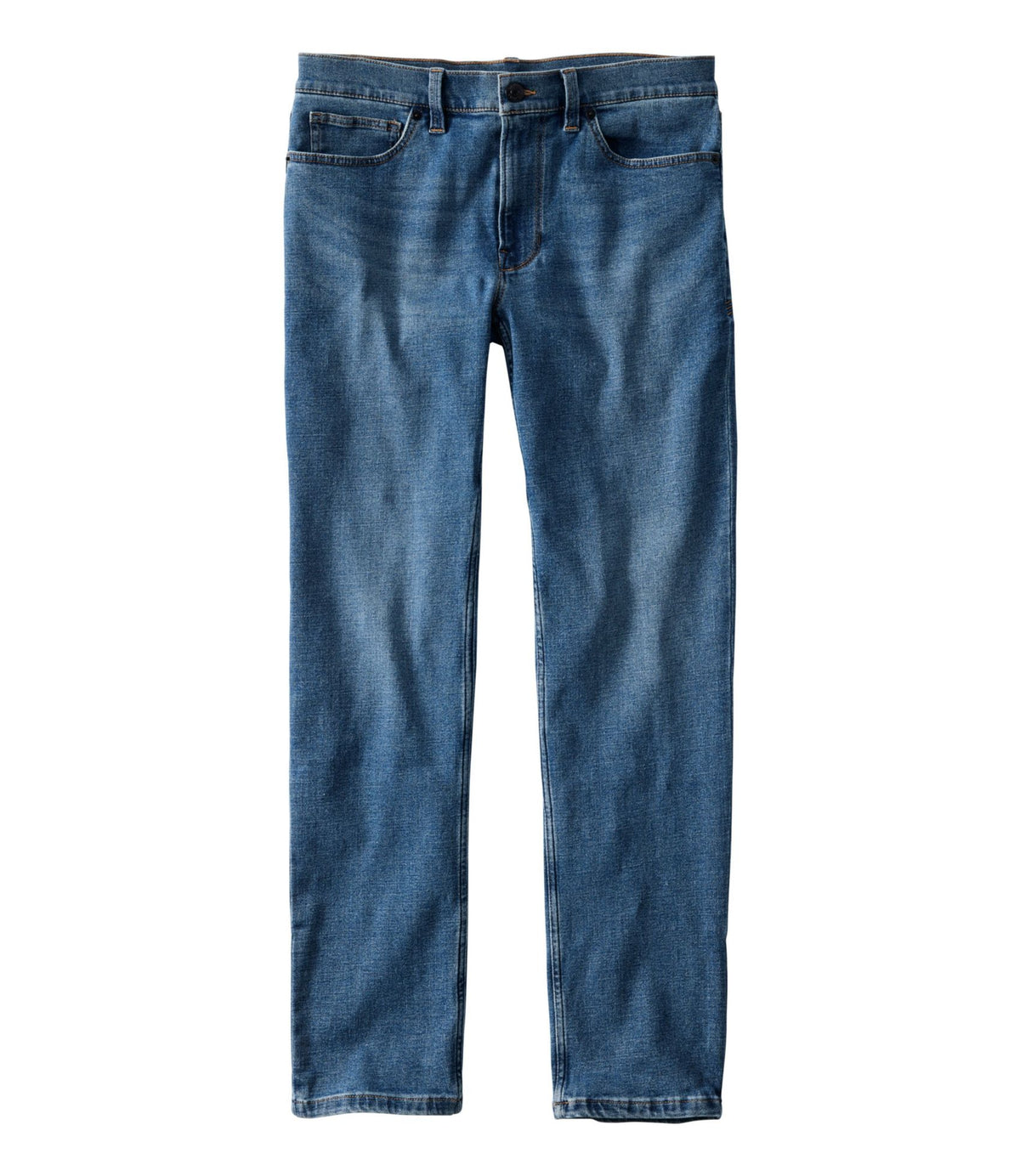 L.L.Bean Men's Comfort Stretch Performance® Jeans, Standard Fit Medium Indigo