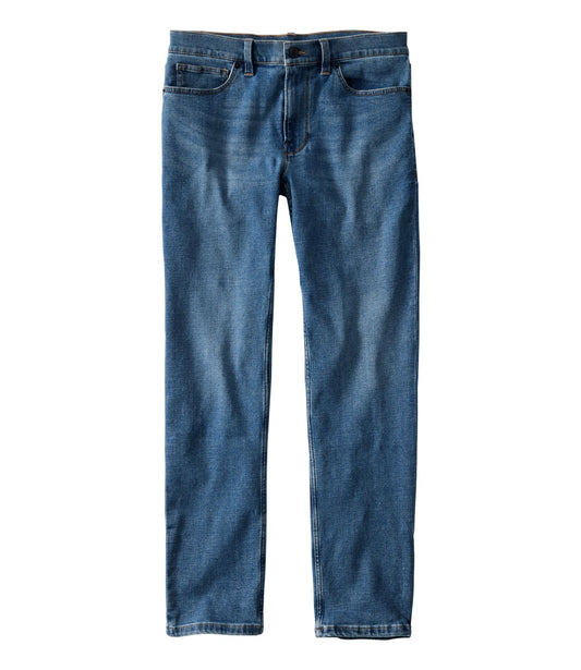 L.L.Bean Men's Comfort Stretch Performance® Jeans, Standard Fit Medium Indigo