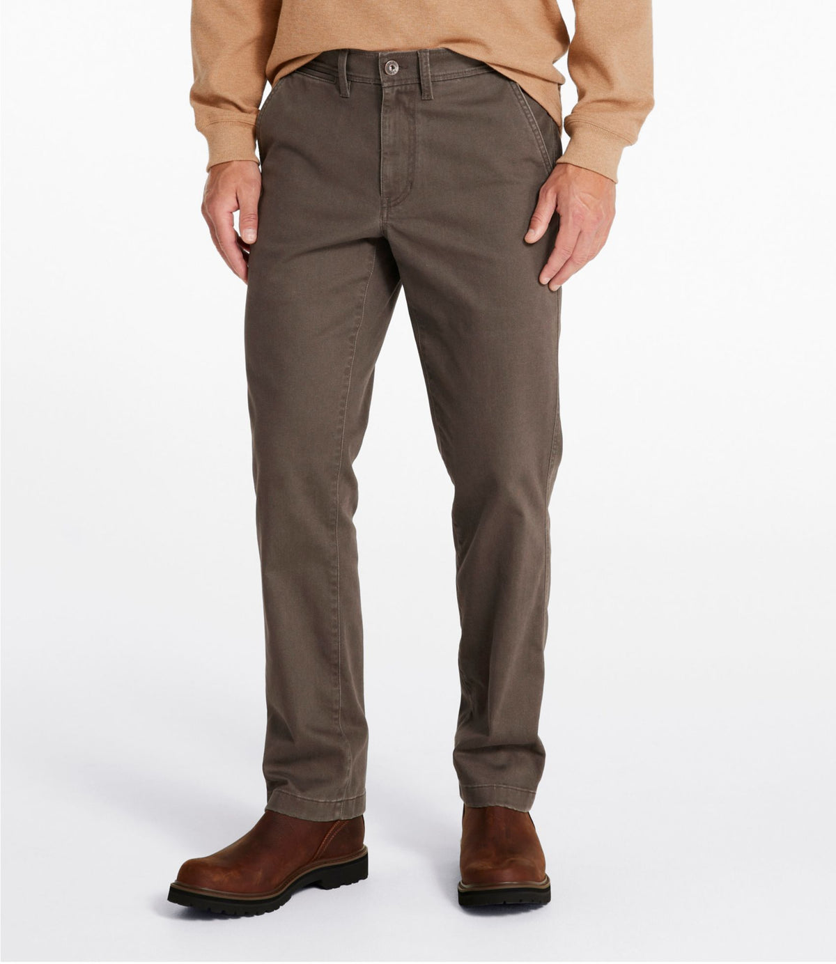 L.L.Bean Men's Field Chinos, Standard Fit Dark Ash