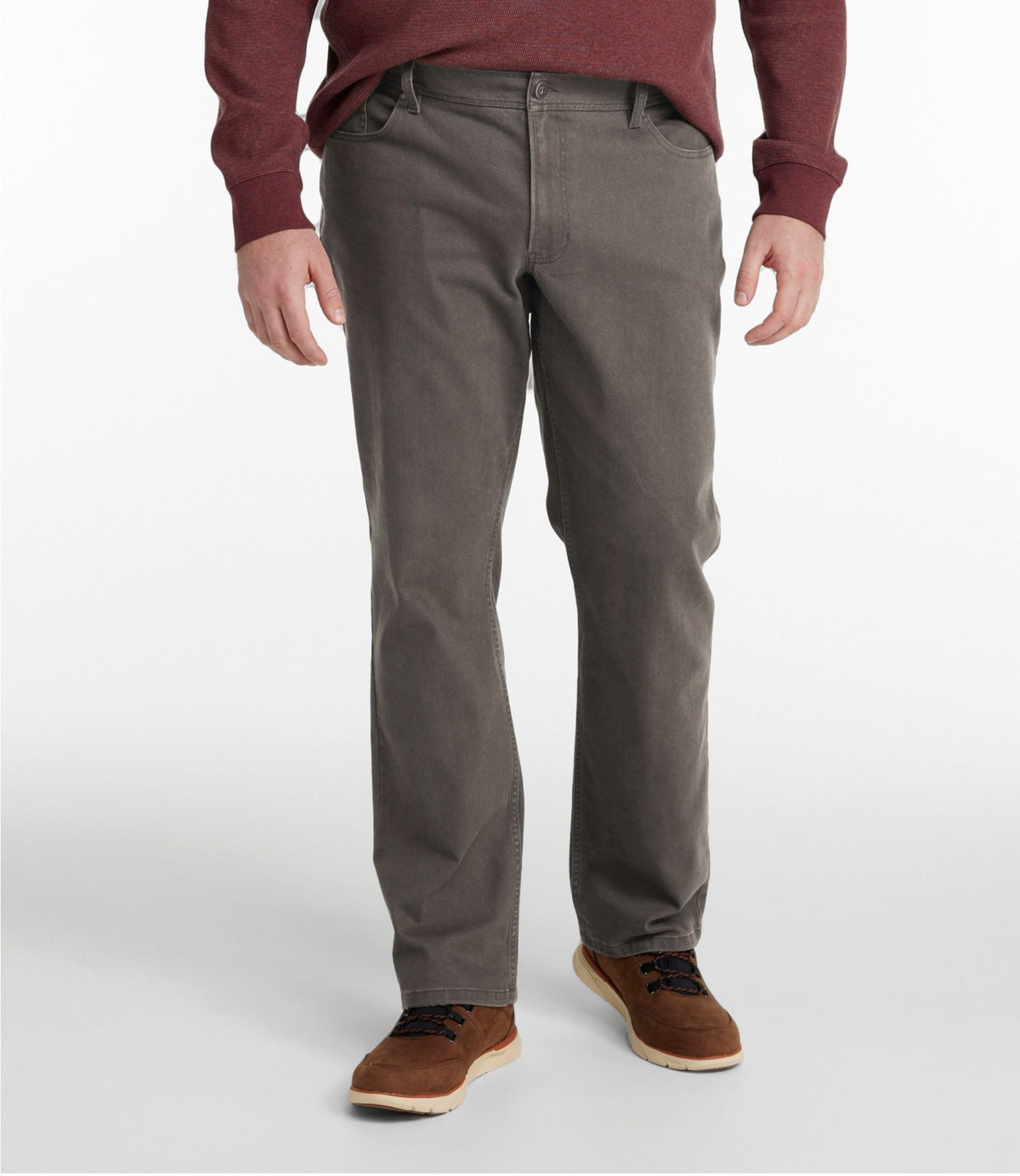 L.L.Bean Men's Field Pants, Five-Pocket, Standard Fit Dark Ash