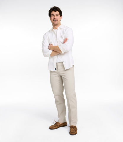 L.L.Bean Men's Wrinkle-Free Double L® Chinos, Classic Fit, Plain Front Carbon Navy