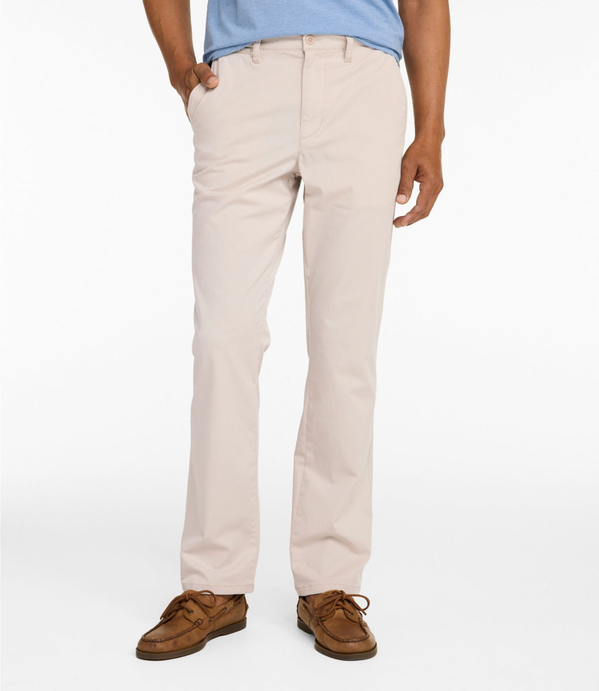 L.L.Bean Men's Comfort Stretch Performance® Everywhere Chinos, Standard Fit Coffee Bean
