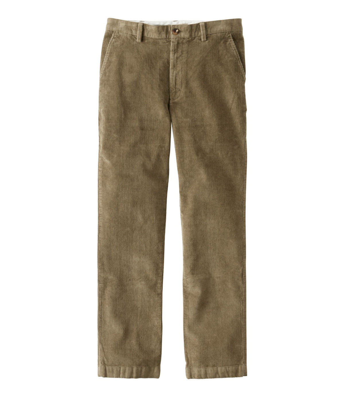 L.L.Bean Men's L.L.Bean Stretch Country Corduroy Pants, Classic Fit Antique Olive