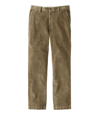 L.L.Bean Men's L.L.Bean Stretch Country Corduroy Pants, Classic Fit Antique Olive