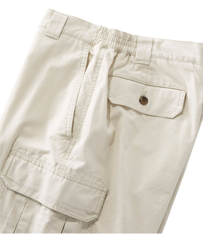 L.L.Bean Men's Tropic-Weight Cargo Pants, Natural Fit, Comfort Waist Dusty Olive