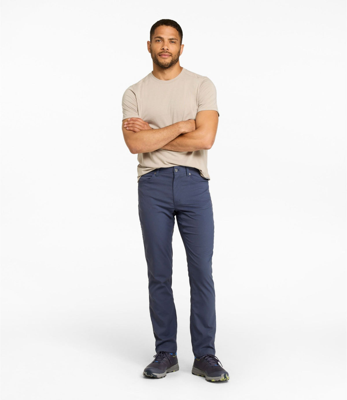 L.L.Bean Men's VentureStretch Five-Pocket Pants, Standard Fit Carbon Navy