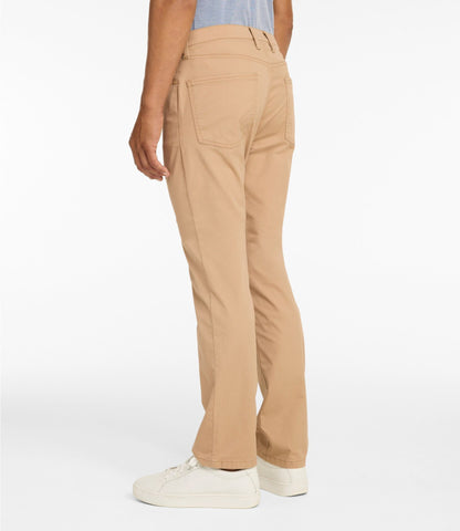 L.L.Bean Men's Comfort Stretch Performance® Everywhere Pants, Five-Pocket, Standard Fit Coffee Bean