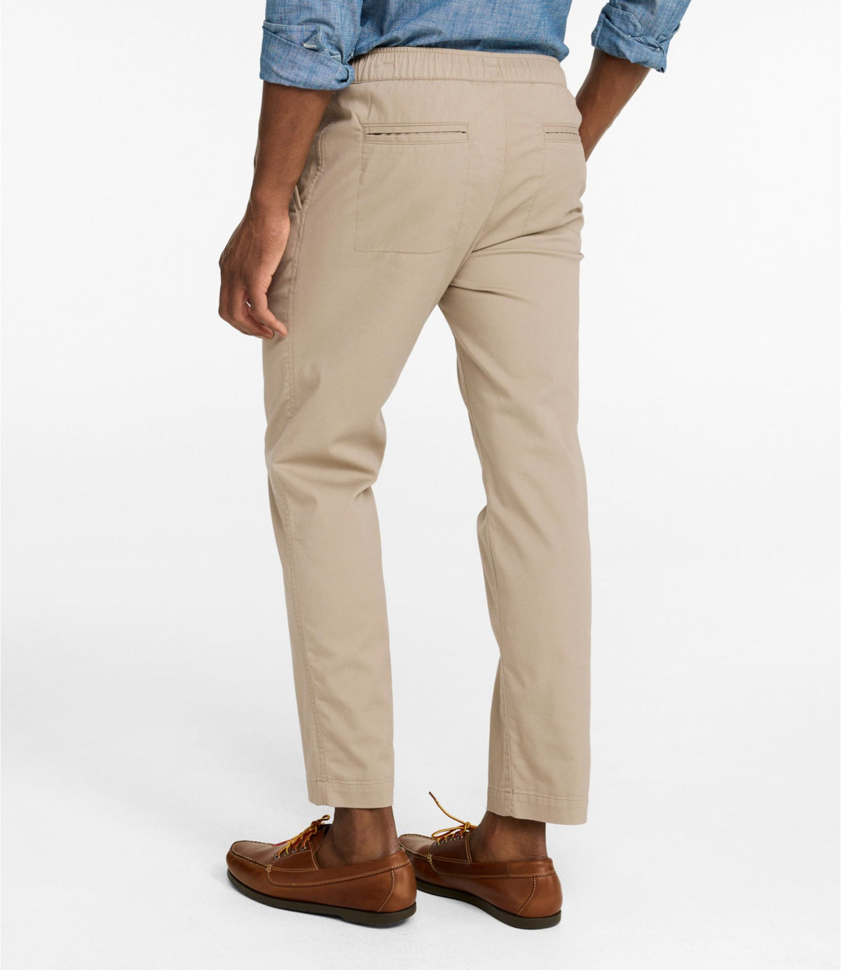 L.L.Bean Men's Comfort Stretch® Dock Pants, Standard Fit Carbon Navy