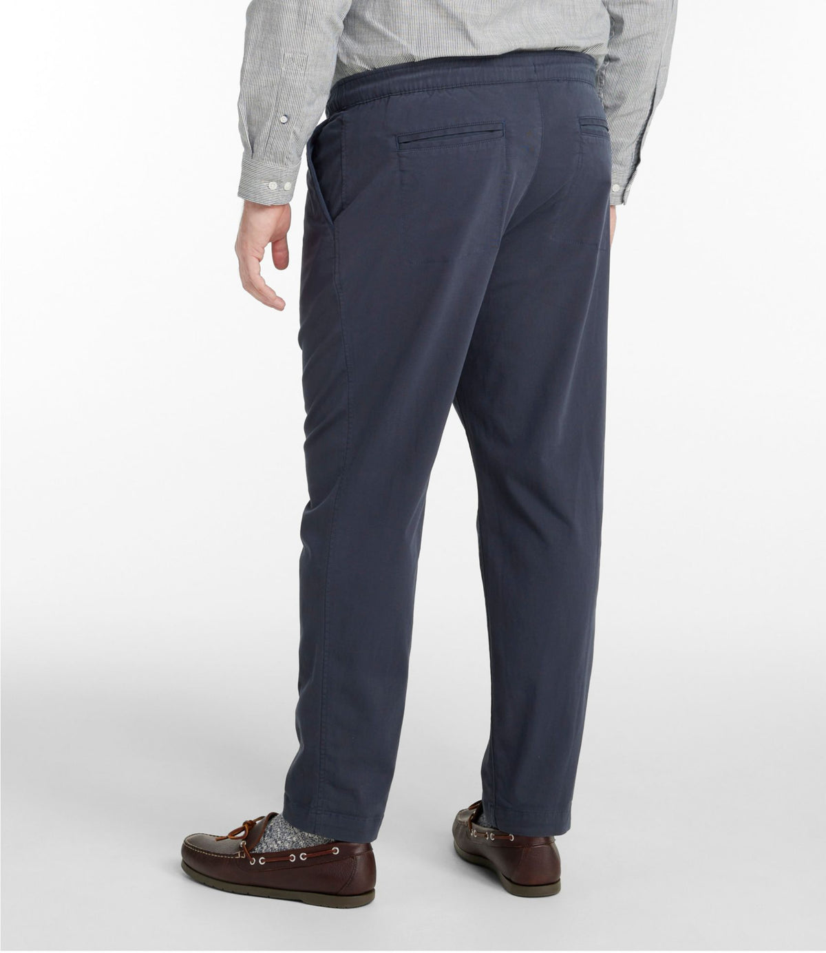 L.L.Bean Men's Comfort Stretch® Dock Pants, Standard Fit Carbon Navy