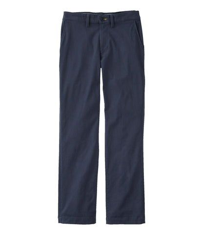 L.L.Bean Men's Comfort Stretch® Chino Pants, Standard Fit Carbon Navy