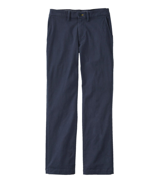 L.L.Bean Men's Comfort Stretch® Chino Pants, Standard Fit Carbon Navy