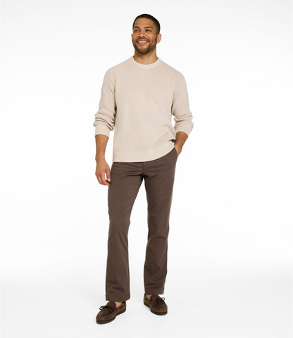 L.L.Bean Men's Comfort Stretch® Chino Pants, Standard Fit Carbon Navy