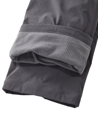 L.L.Bean Men's Cresta Pants, Standard Fit, Fleece-Lined Alloy Gray