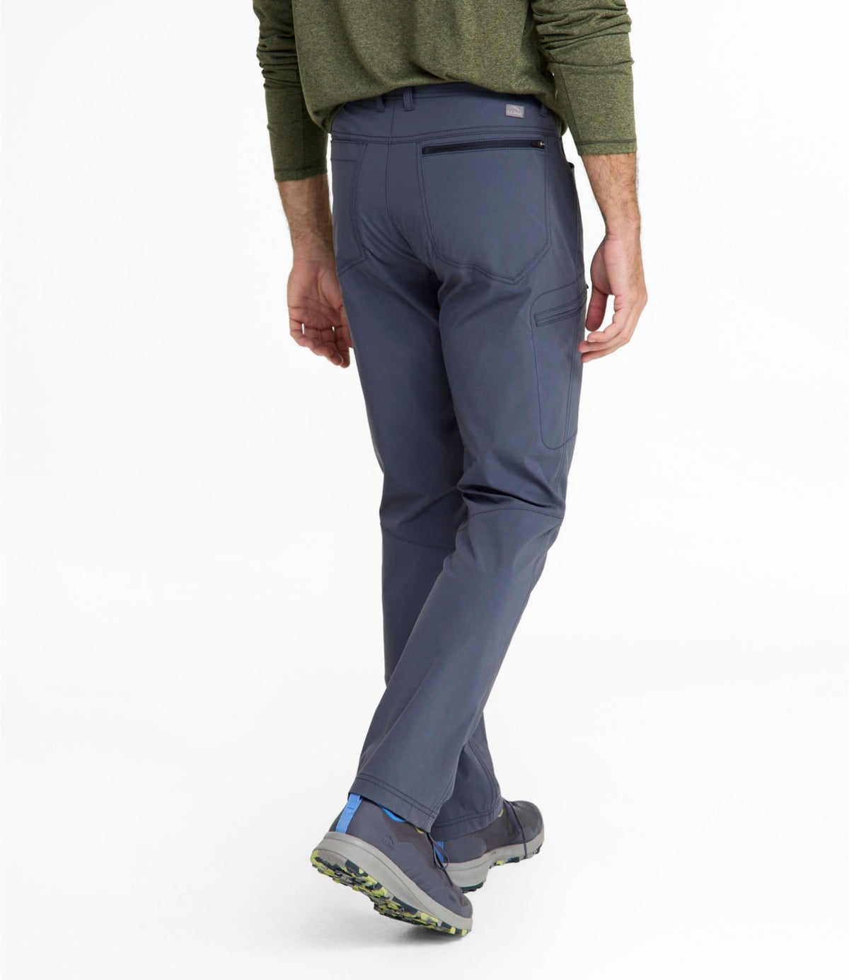 L.L.Bean Men's Water-Resistant Cresta Five-Pocket Pants, Standard Fit Carbon Navy