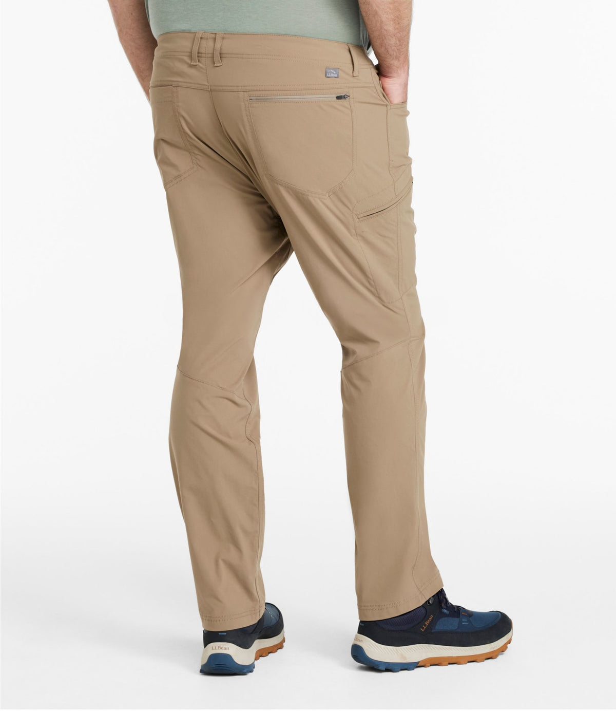 L.L.Bean Men's Water-Resistant Cresta Five-Pocket Pants, Standard Fit Carbon Navy