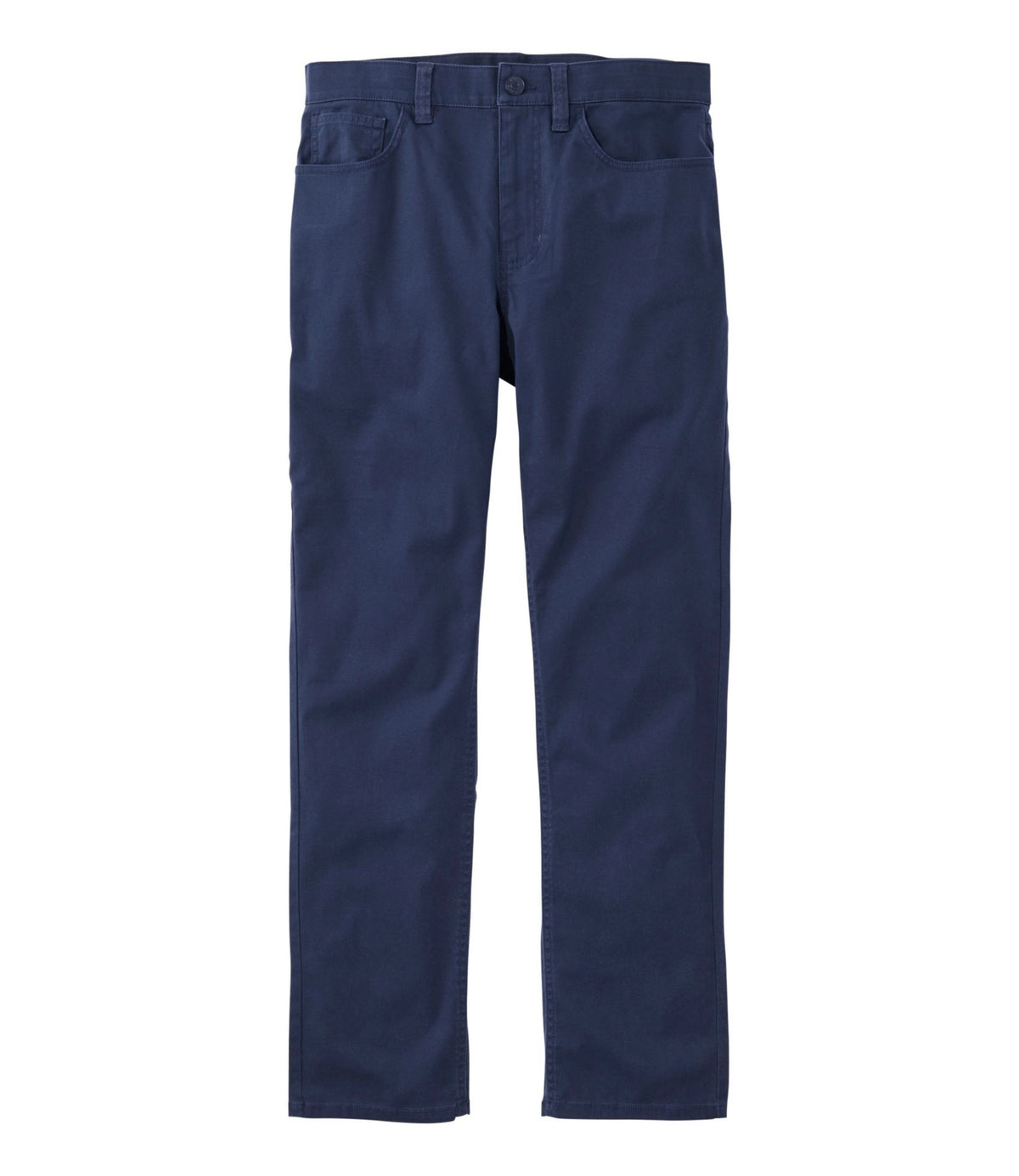 L.L.Bean Men's BeanFlex® Performance Canvas Pants, Five-Pocket, Standard Fit Carbon Navy