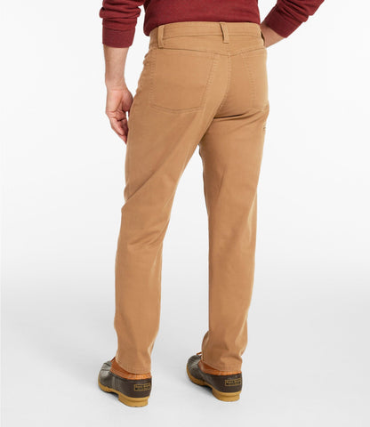 L.L.Bean Men's BeanFlex® Performance Canvas Pants, Five-Pocket, Standard Fit Carbon Navy