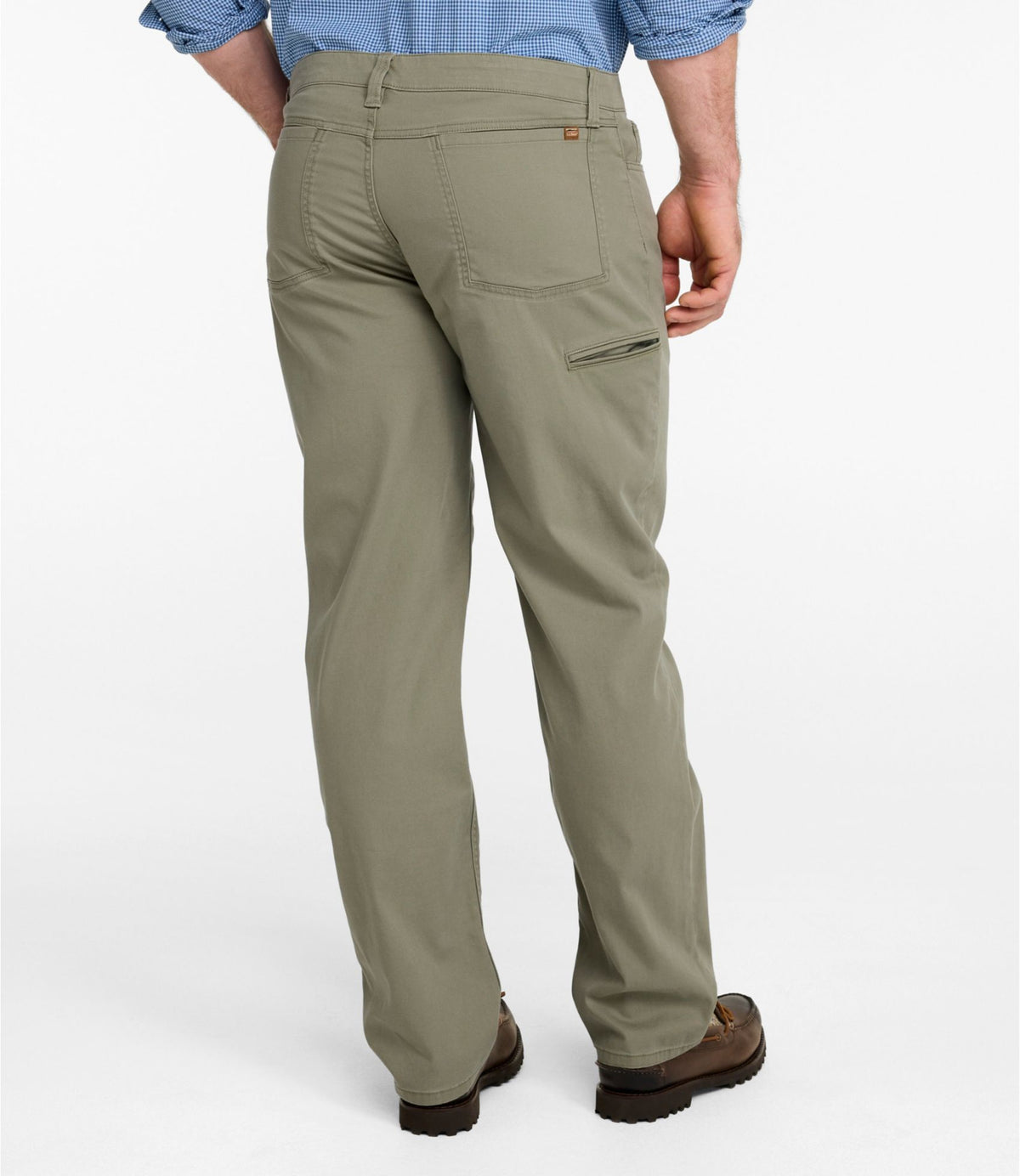 L.L.Bean Men's BeanFlex® Performance Canvas Pants, Five-Pocket, Standard Fit Carbon Navy