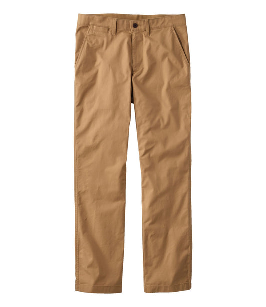 L.L.Bean Men's Comfort Stretch Performance® Chinos, Standard Athletic Fit Heritage Khaki