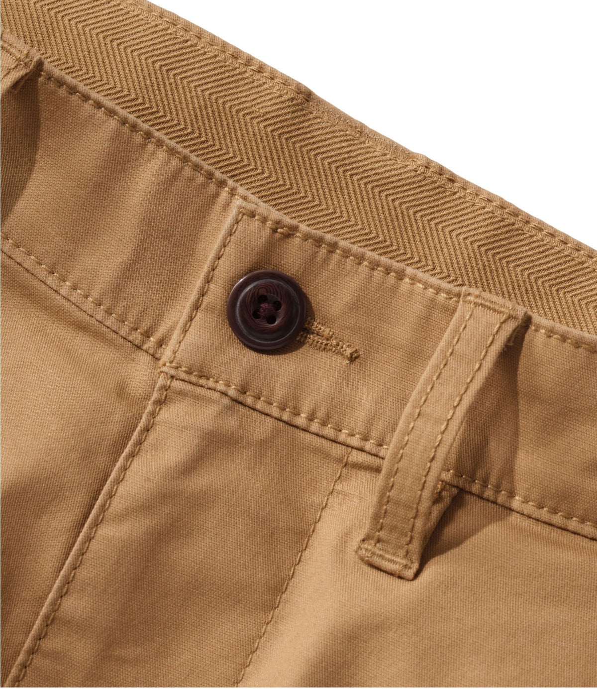 L.L.Bean Men's Comfort Stretch Performance® Chinos, Standard Athletic Fit Heritage Khaki
