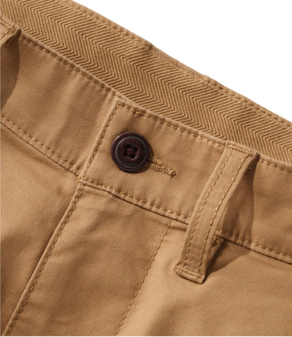 L.L.Bean Men's Comfort Stretch Performance® Chinos, Standard Athletic Fit Heritage Khaki