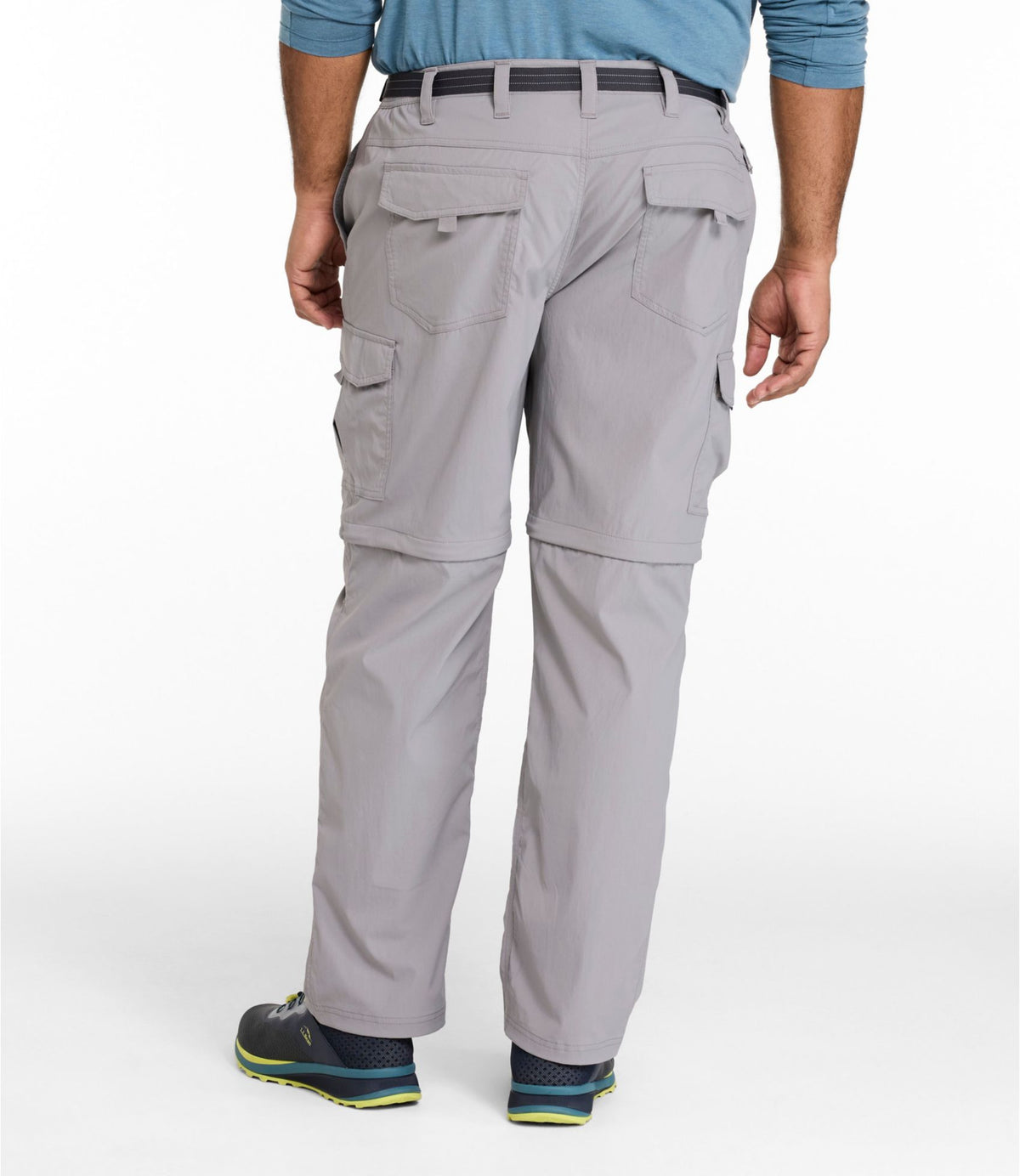 L.L.Bean Men's Tropicwear Zip-Leg Pants Frost Gray