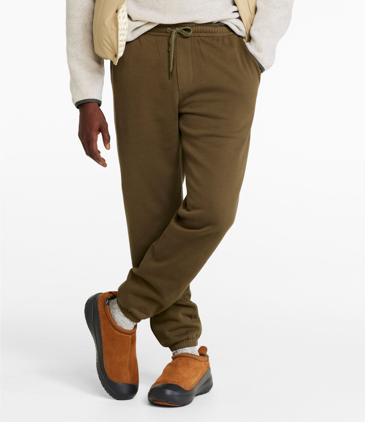 L.L.Bean Men's Mariner Sweatpants Antique Olive