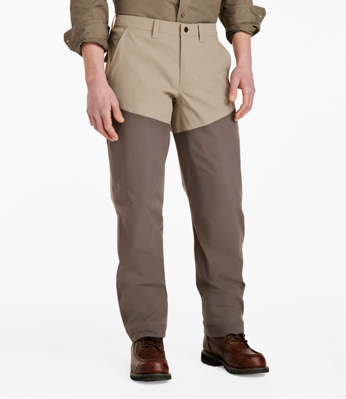 L.L.Bean Men's Upland Pro Hunting Pants Ash Bark/Dark Cinder